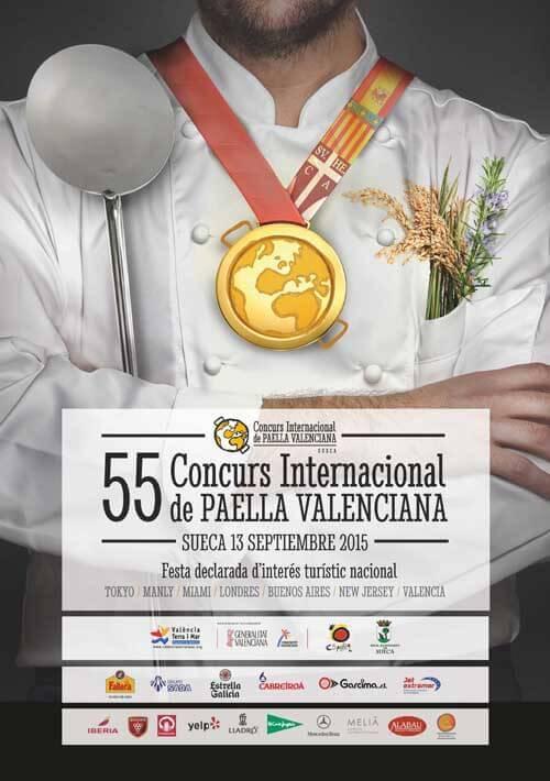 55ª edición del Concurso Internacional de Paella Valenciana en Sueca 