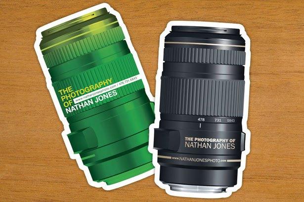 tarjeta creativa fotografia