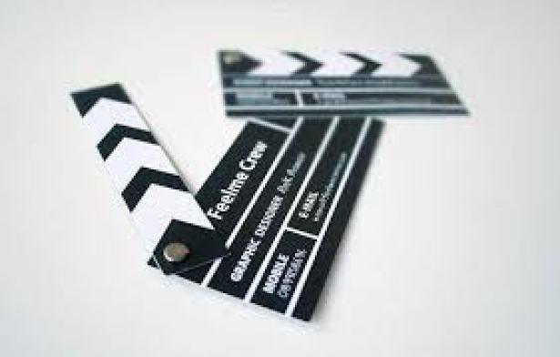 tarjeta de presentaciòn cinematografico