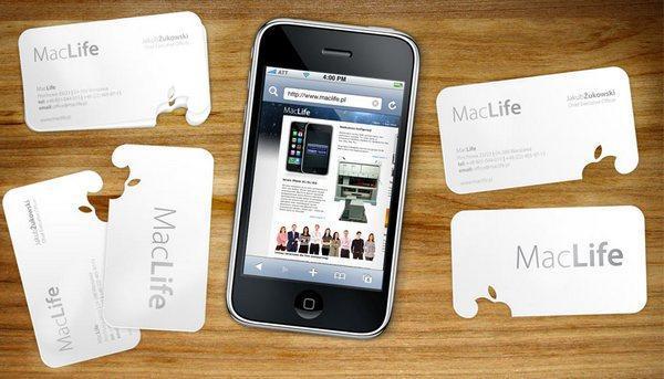 tarjeta creativa Iphone