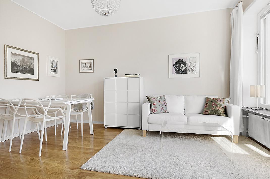 Decorar en blanco; Ganarás mucha luminosidad en tu vivienda.