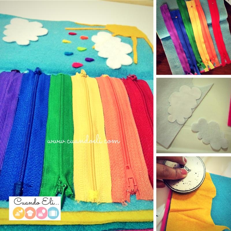 Arcoiris Cremallera : Quiet Book