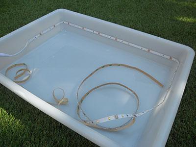 Fijar la tira de led 2 