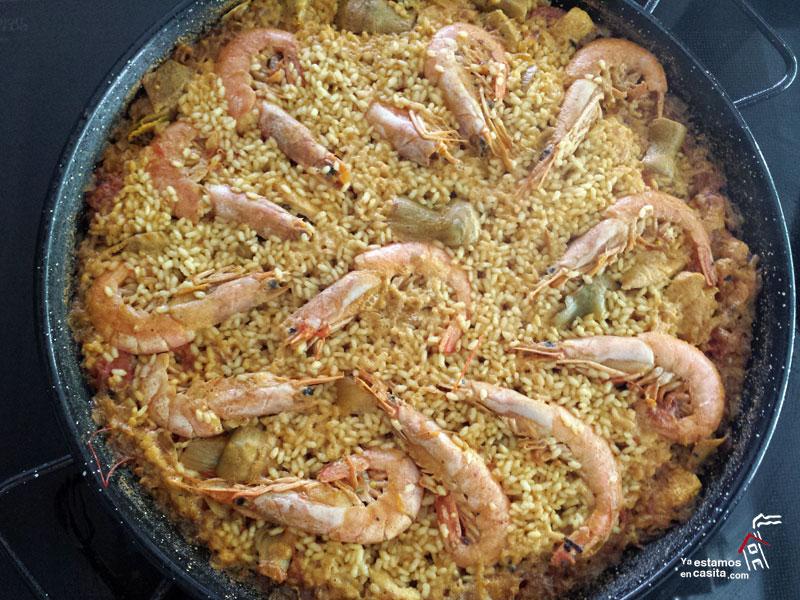 Arroz mar y huerta - Yaestamosencasita.com