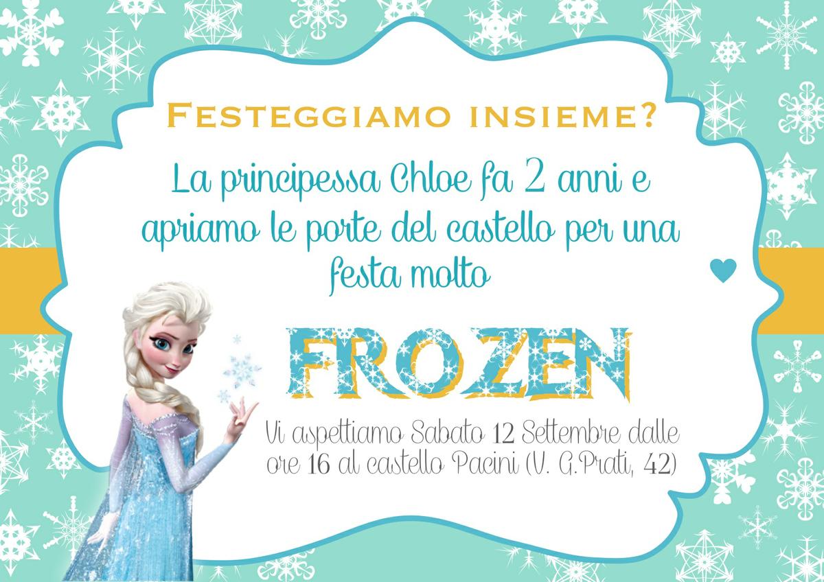 Invito Party Frozen