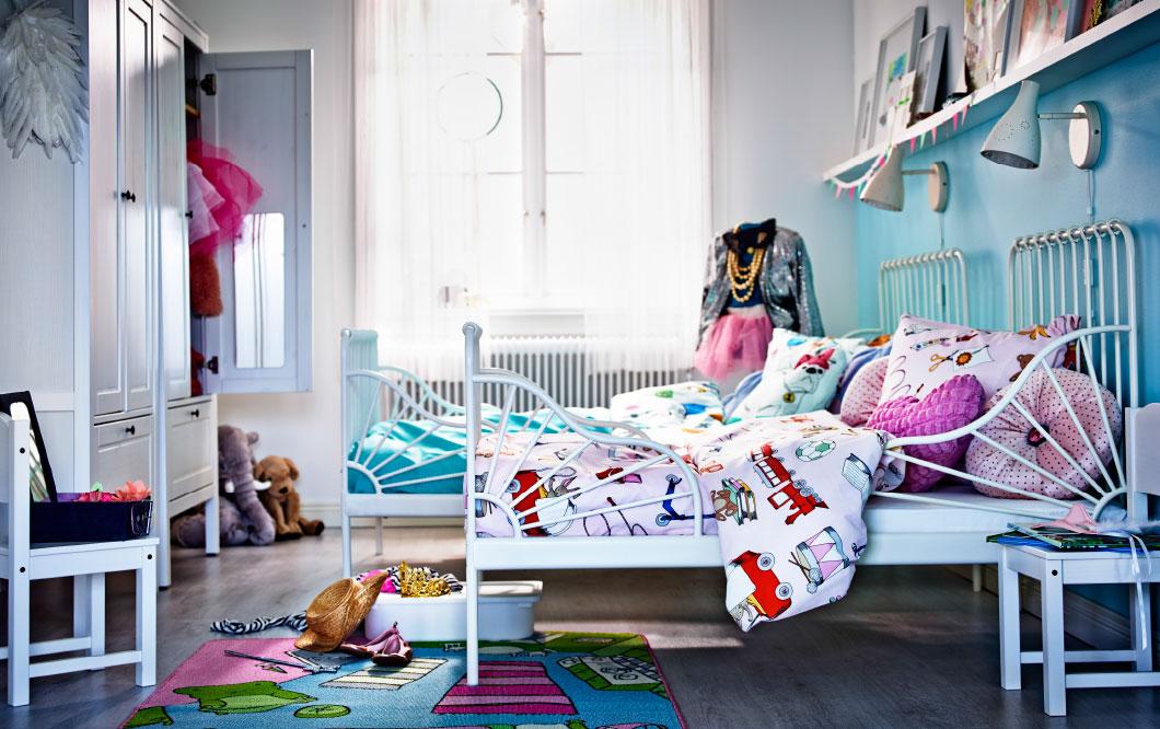 decoracion en forja ikea camas ninos