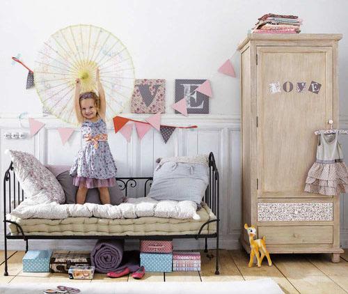decoracion en forja maison cama infantil