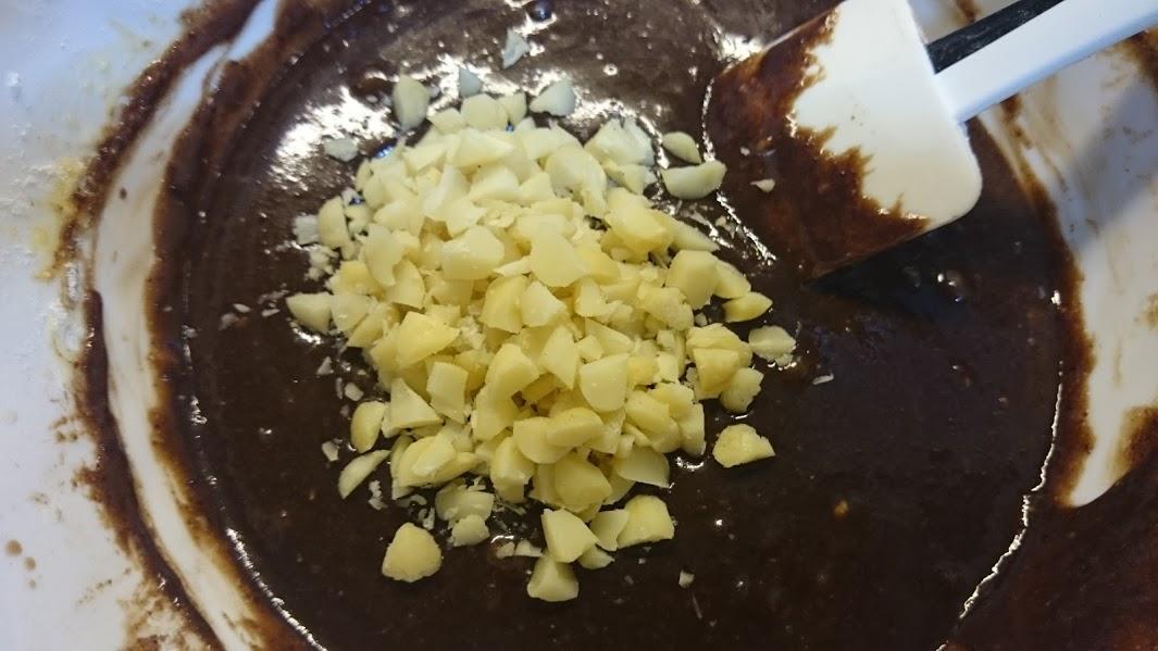 brownie sin azúcar con tarta de queso y mermelada (7)