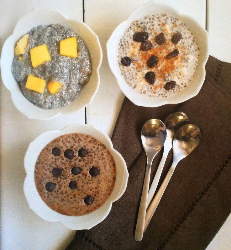 Receta postre chia paleo