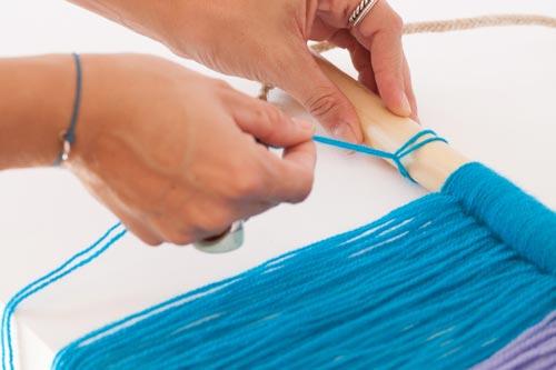 Post diy colgante de pared 2.