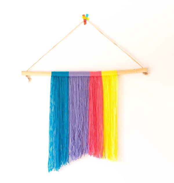 Post diy colgante de pared 5.