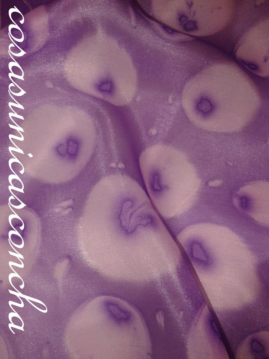 pañuelo de seda pintado a mano