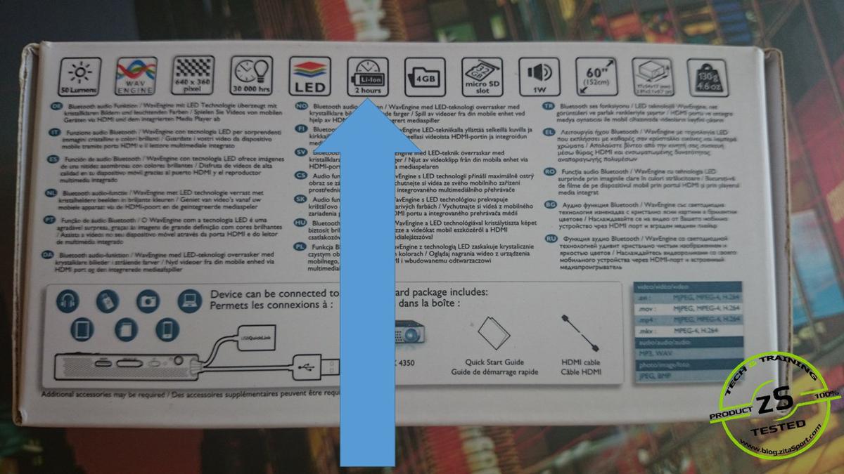 Philips PicoPix PPX 4350 21