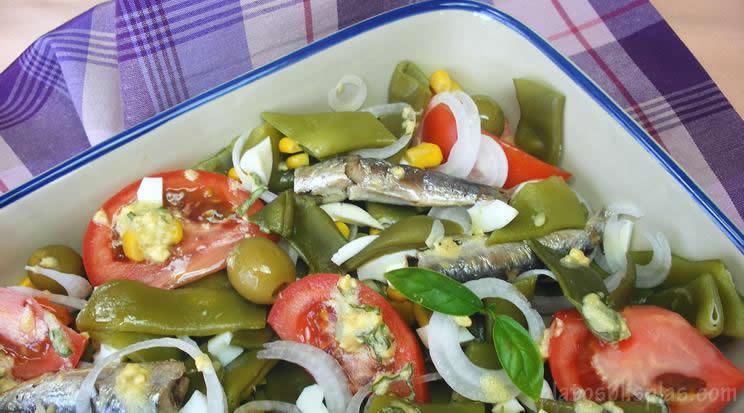 Ensalada de judias verdes