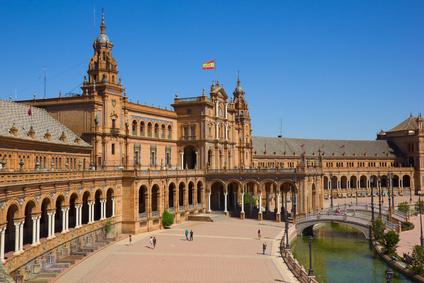 La Paza de España de Sevilla