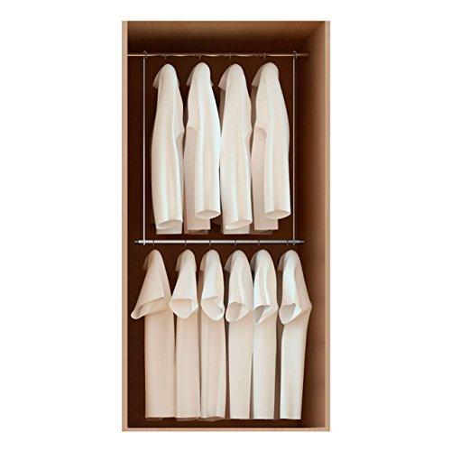 Organizar un armario - Multiplicar el espacio