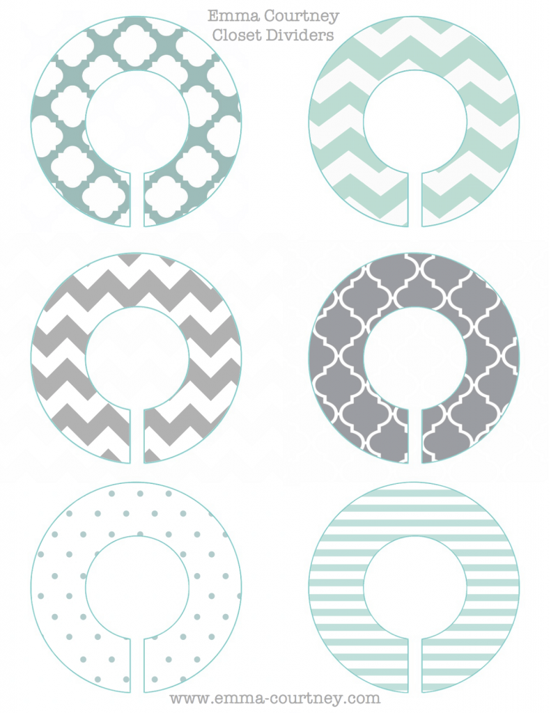 Organizar un armario - separadores de ropa