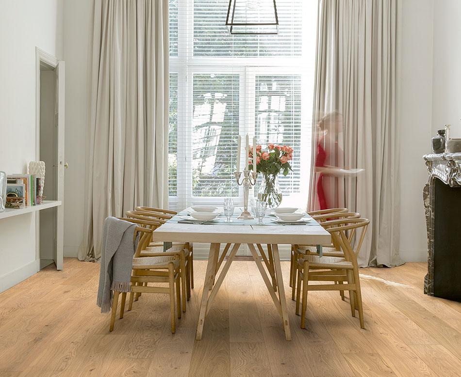 suelos de madera quickstep comedor