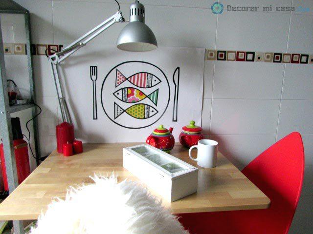 Antes y después en mi cocina con pintura de pizarra | Decoración