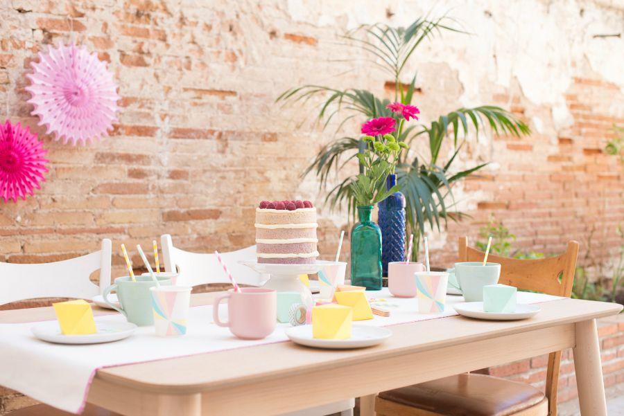 Geometric party - Decoración de fiestas en All Lovely Party