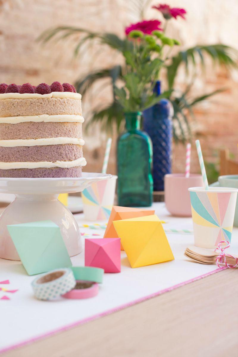 Geometric party - Decoración de fiestas en All Lovely Party