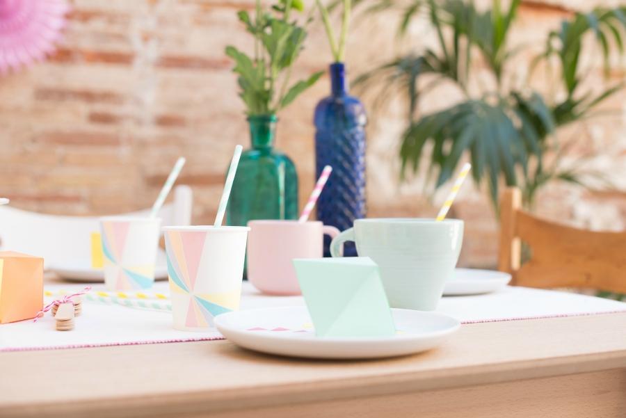 Geometric party - Decoración de fiestas en All Lovely Party