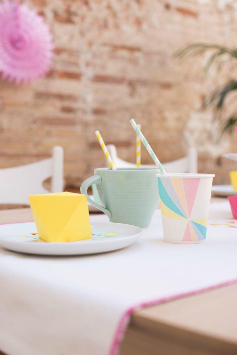 Geometric party - Decoración de fiestas en All Lovely Party