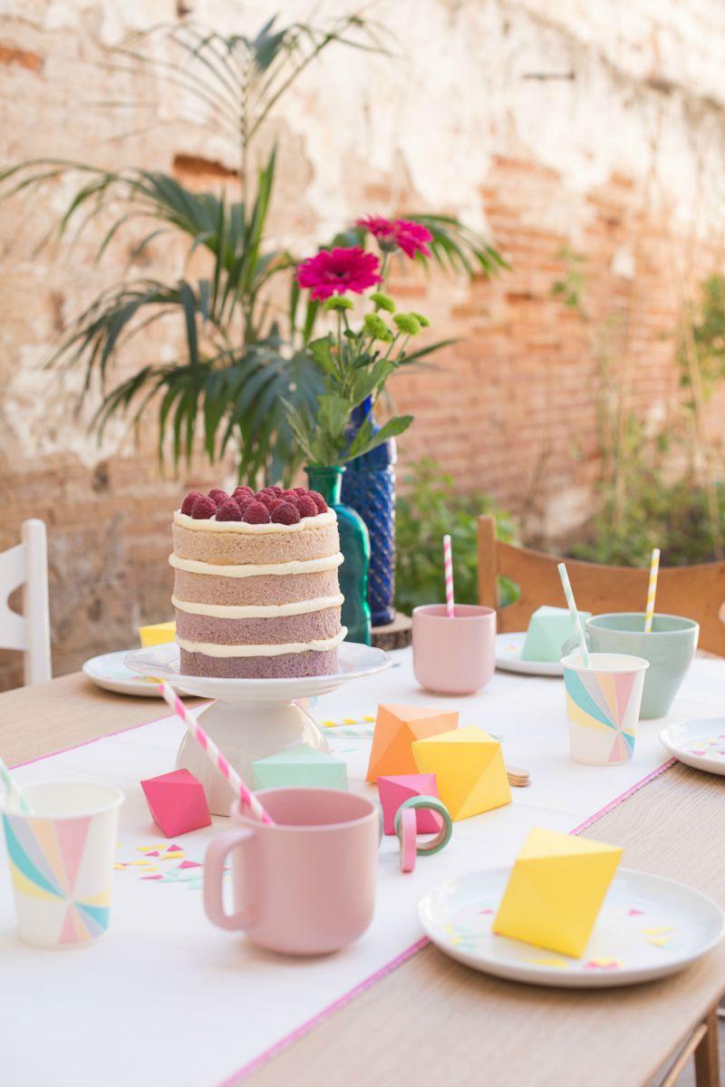 Geometric party - Decoración de fiestas en All Lovely Party