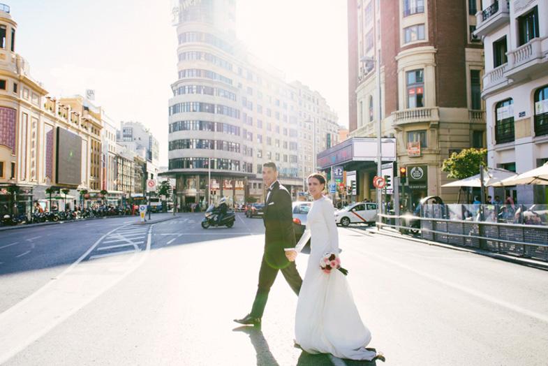 fotos de boda en gran via madrid