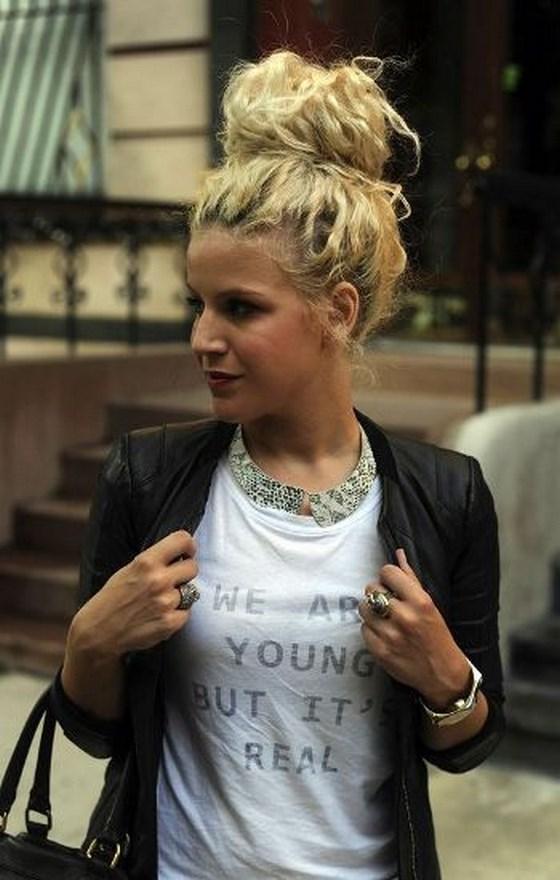 peinado recodigo tipo dona