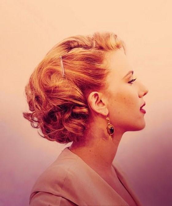 cabello crespo y corto