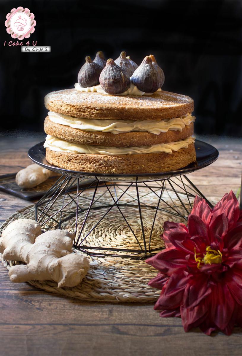 Naked cake Jengibre