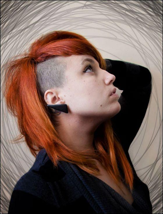 peinado de color rockero