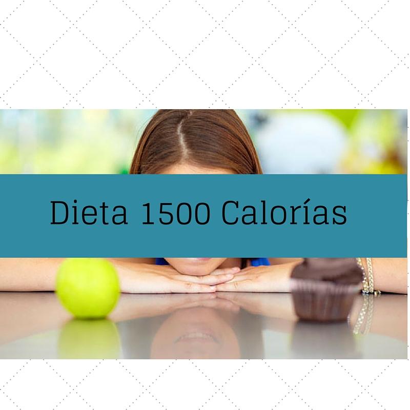 dieta con 1500 calorias
