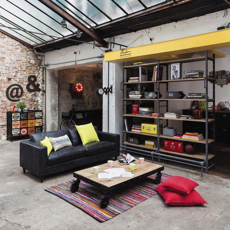 salon ordenado maisons industrial