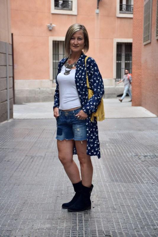 Oversized shirt dress