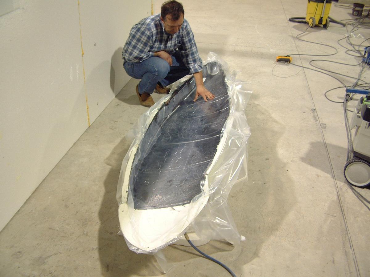 Bola de vacio de la barca