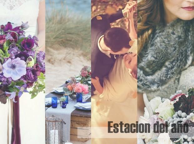 Estacion del año para tu boda