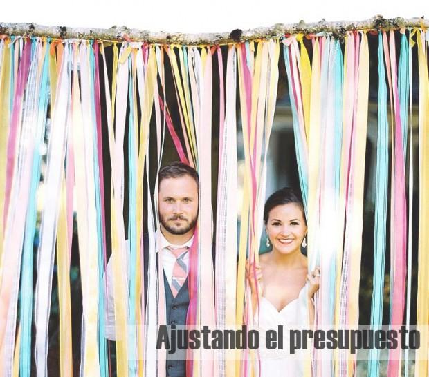 Ajustando el presupuesto de tu boda