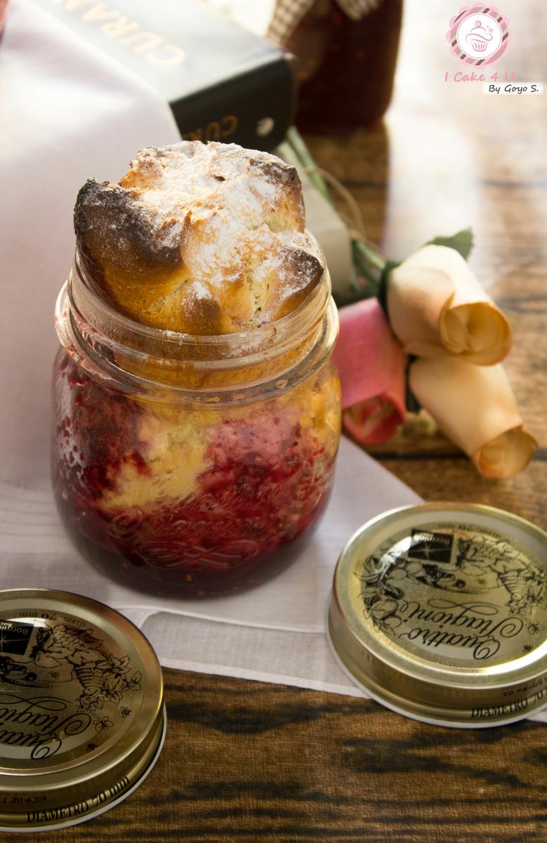 Brioches con Frutos Rojos