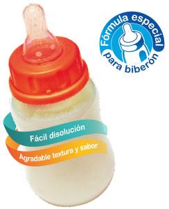 Fórmula especial para biberón