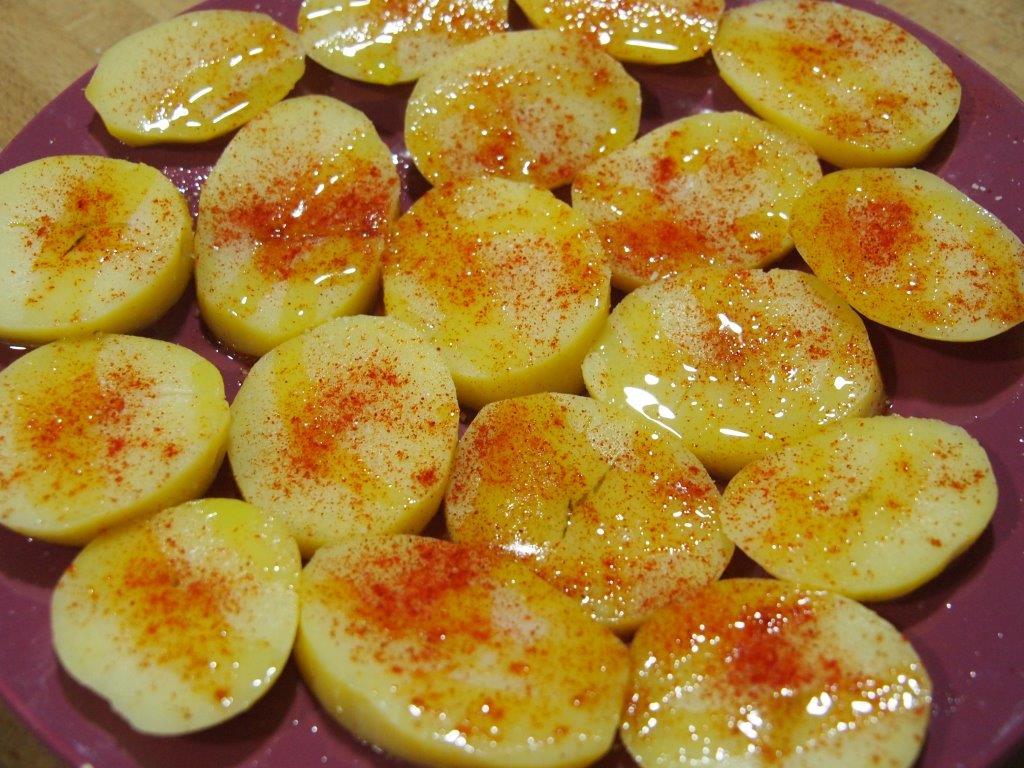 patatas con pimentón
