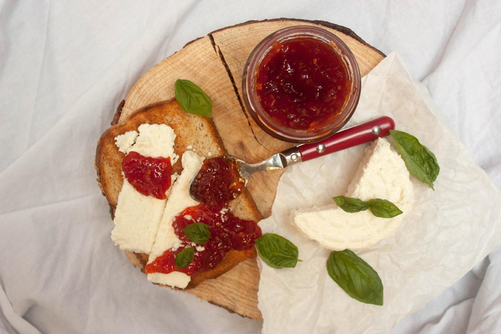 Mermelada de tomate casera