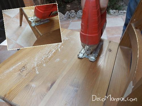 Reciclar muebles con otro uso reciclaje creativo de una vieja silla 5