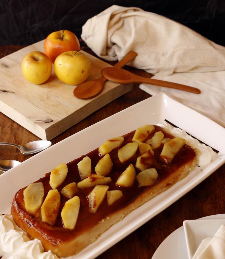 Flan de manzana 30