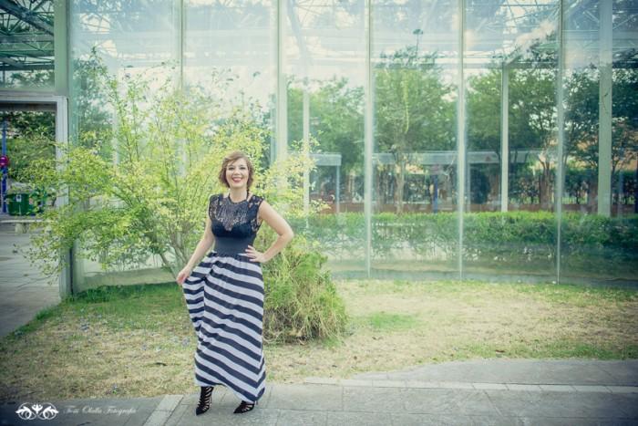 Look con un toque rockero