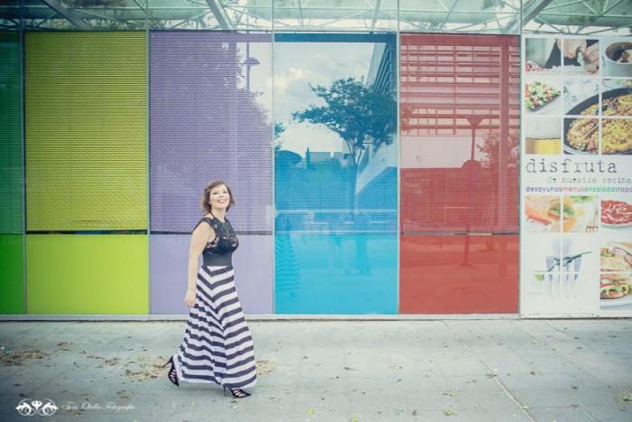 Look con un toque rockero