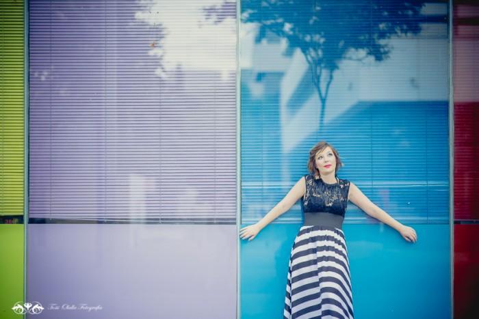 Look con un toque rockero