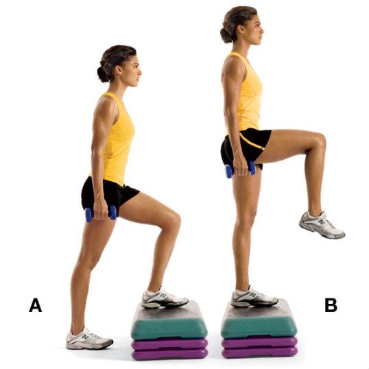 Adelgazar pantorrillas gordas elevaciones de pantorrillas con caja