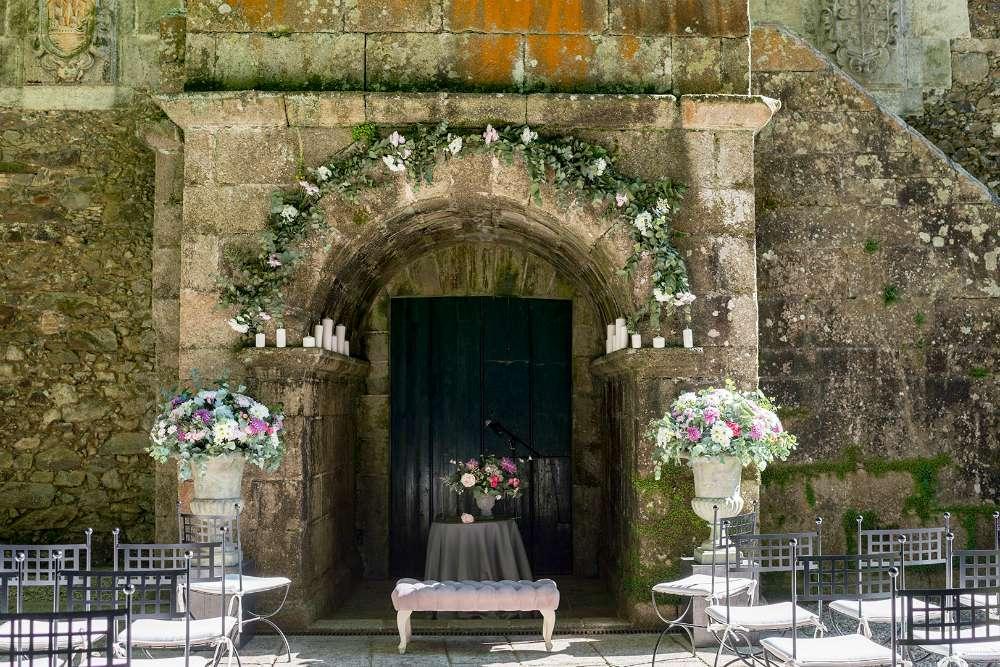 decoración de boda en rosa empolvado - Bodas en All Lovely Party